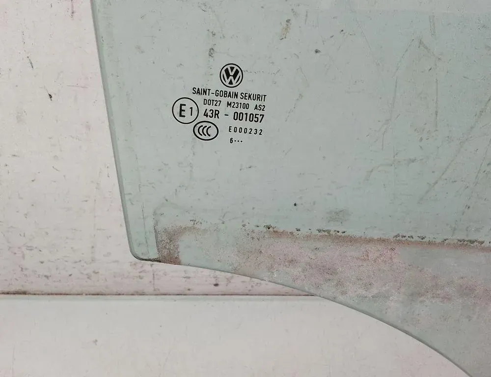 VOLKSWAGEN Golf Plus 1 generation (2004-2009) Rear Right Door Window Glass 43R0019057 35095693
