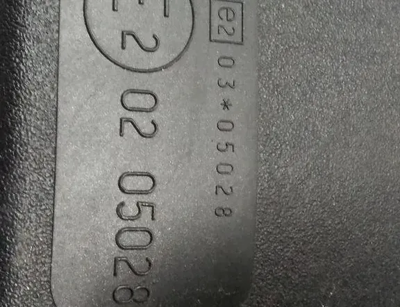 RENAULT Megane 2 generation (2002-2012) Interior Rear View Mirror E20205028 35087496