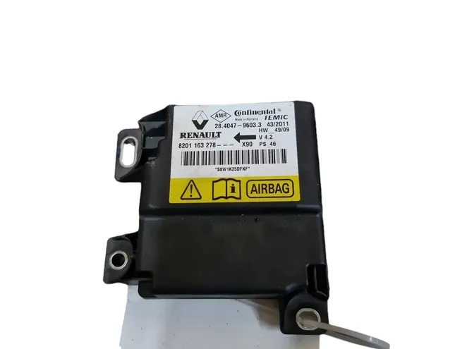 DACIA Logan 1 generation (2004-2012) SRS Control Unit 8201163278 28788134