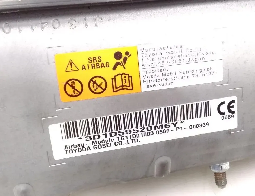 MAZDA CX-30 1 generation (2019-2023) Poduszka powietrzna kolanowa SRS TG11D01003 35109398