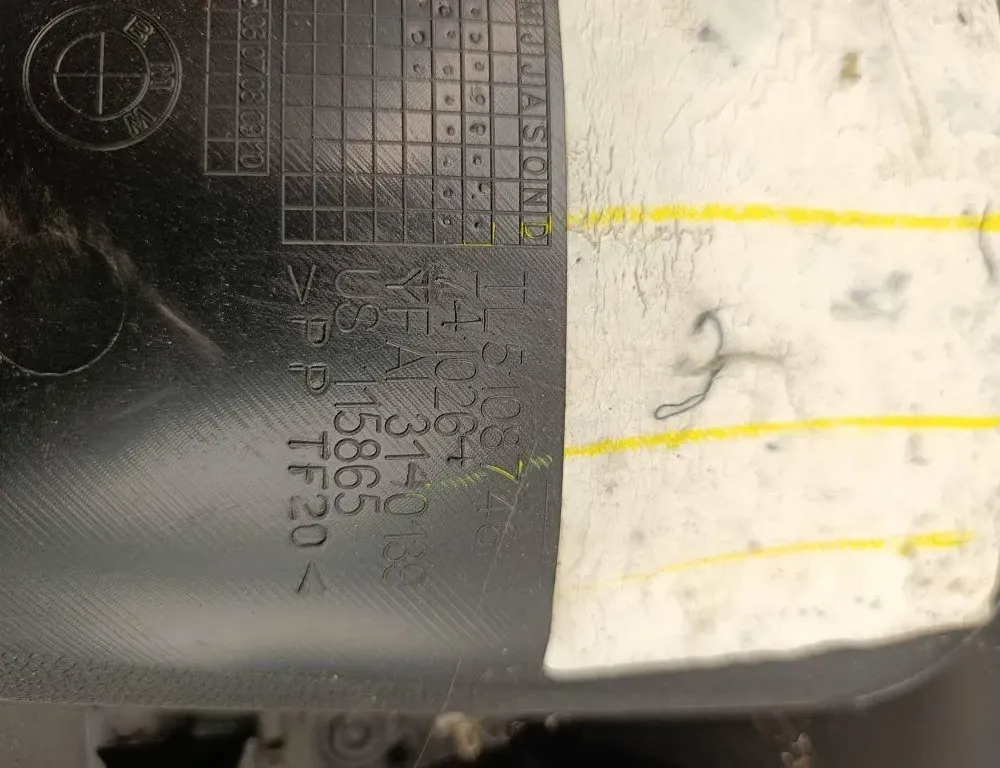 BMW X4 M F98 (2019-2023) Rear Right Door Panel 7410264 35051422