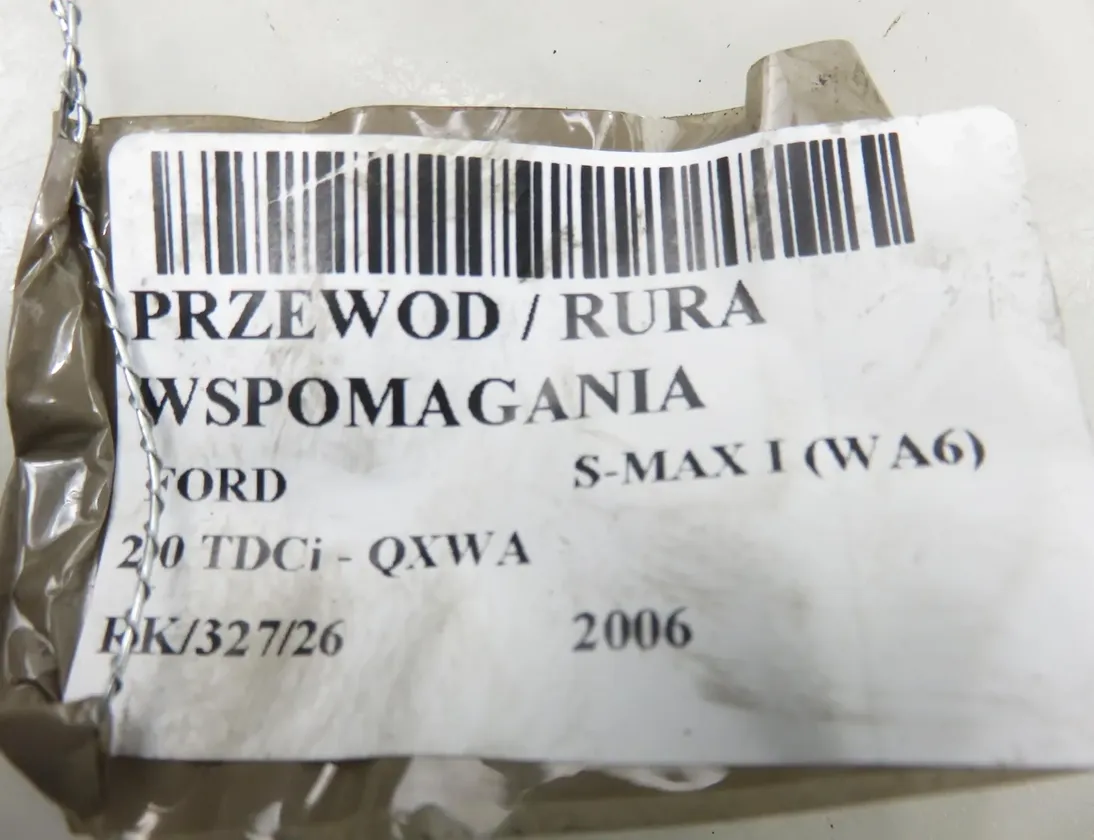 FORD S-Max 1 generation (2006-2015) Power Steering Hose Pipe A11883126 35061150