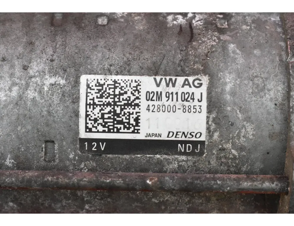 SKODA Yeti 1 generation (2009-2018) Starter Motor 02M911024J 35108626