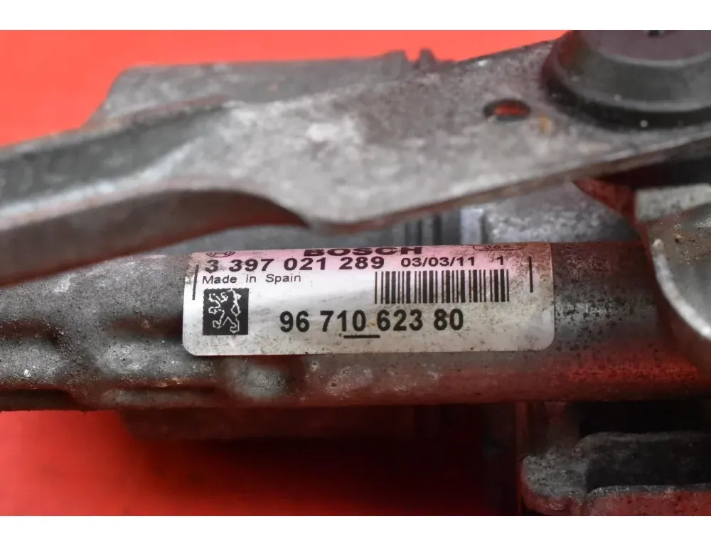 PEUGEOT 5008 1 generation (2009-2016) Wiper motor 9671062380 34528689