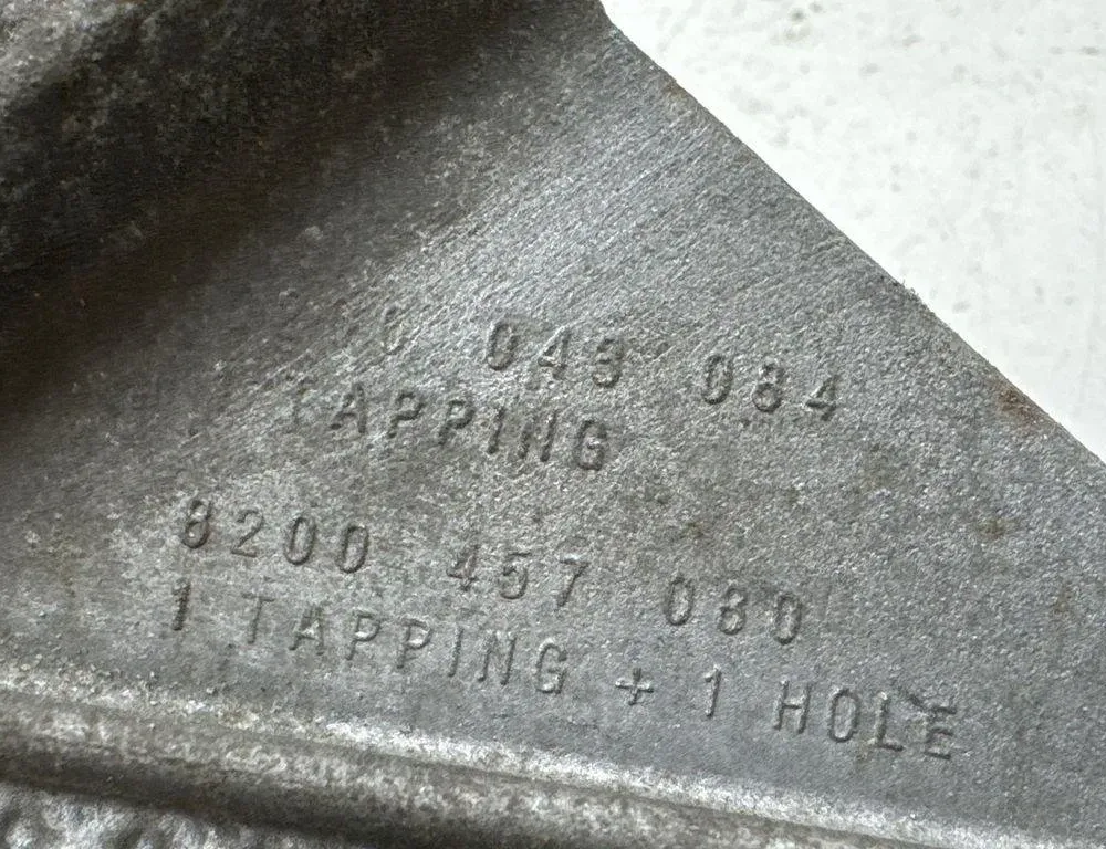 NISSAN Note 1 generation (2005-2014) Gearbox Mount Bracket 8200457080 31376514