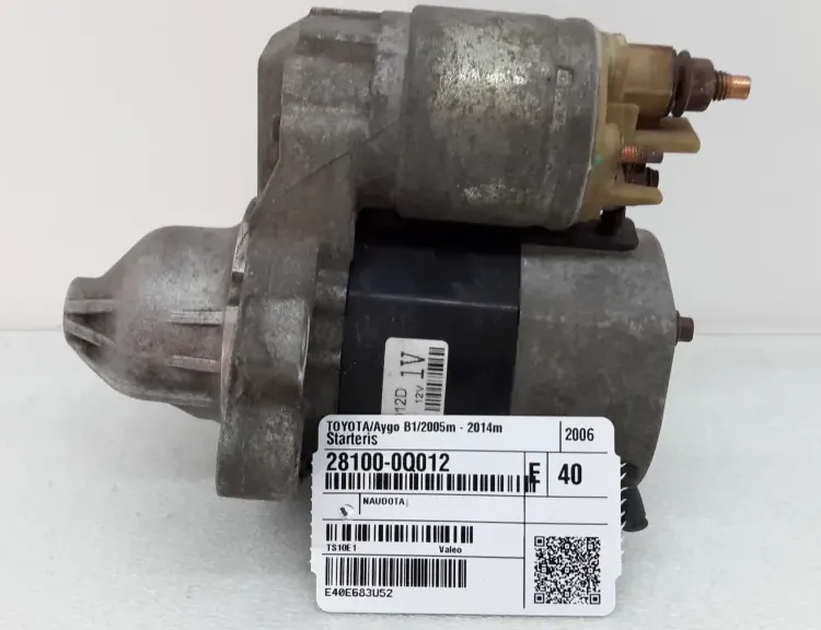 TOYOTA Aygo 1 generation (2005-2014) Starter Motor 28100-0Q012 35104858