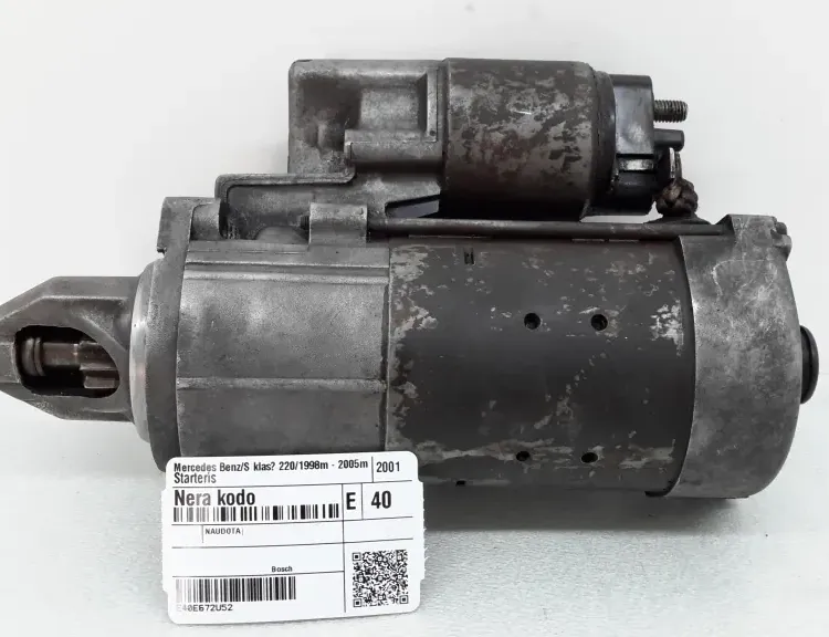 MERCEDES-BENZ S-Class W220 (1998-2005) Starter Motor 35105137