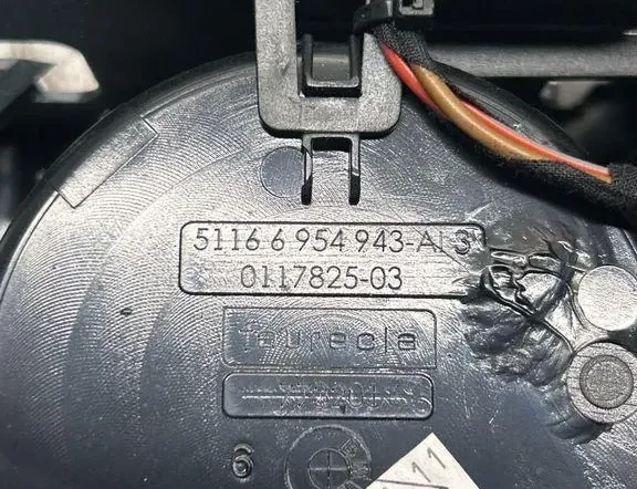 BMW X5 E70 (2006-2013) Uchwyt na kubek 6954943 35110292