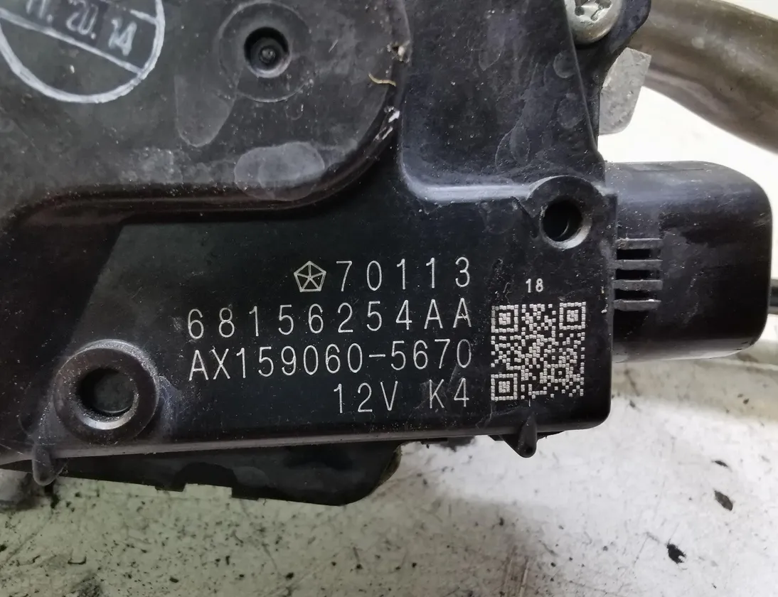 DODGE Durango 3 generation (2010-2024) Front Windshield Wiper Mechanism 70113,68156254AA 30162578