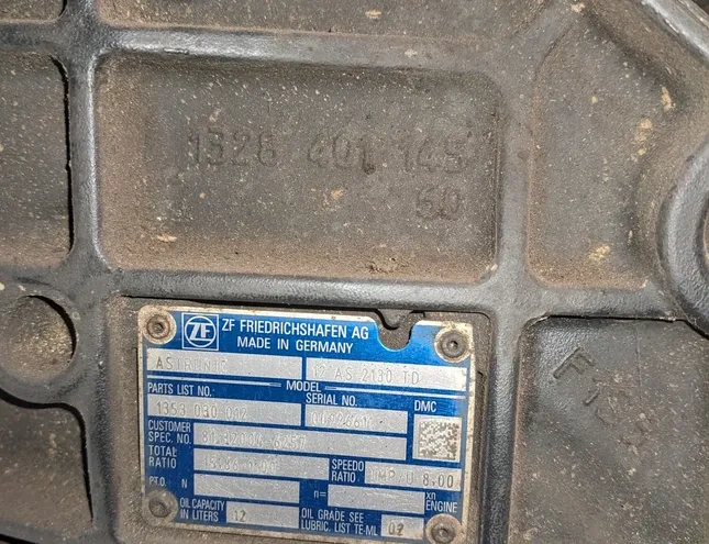 MAN TGX (2007-present) Gearbox 81320046257,Astronic,12AS2130TD,1353030012,Ip1150 33632920
