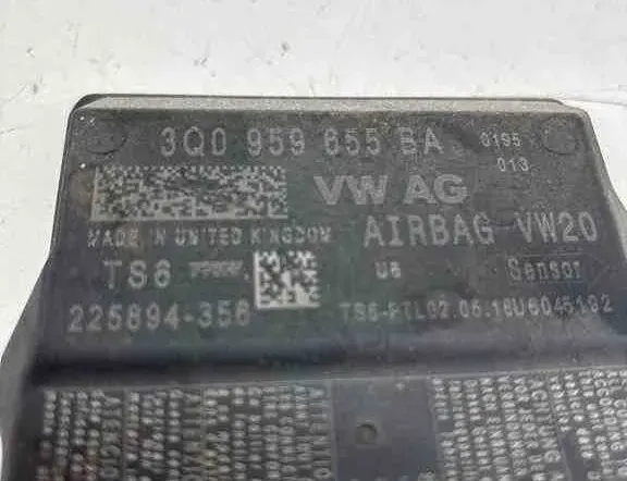 VOLKSWAGEN Passat B7 (2010-2015) SRS Control Unit 3q0959655ba 32435283