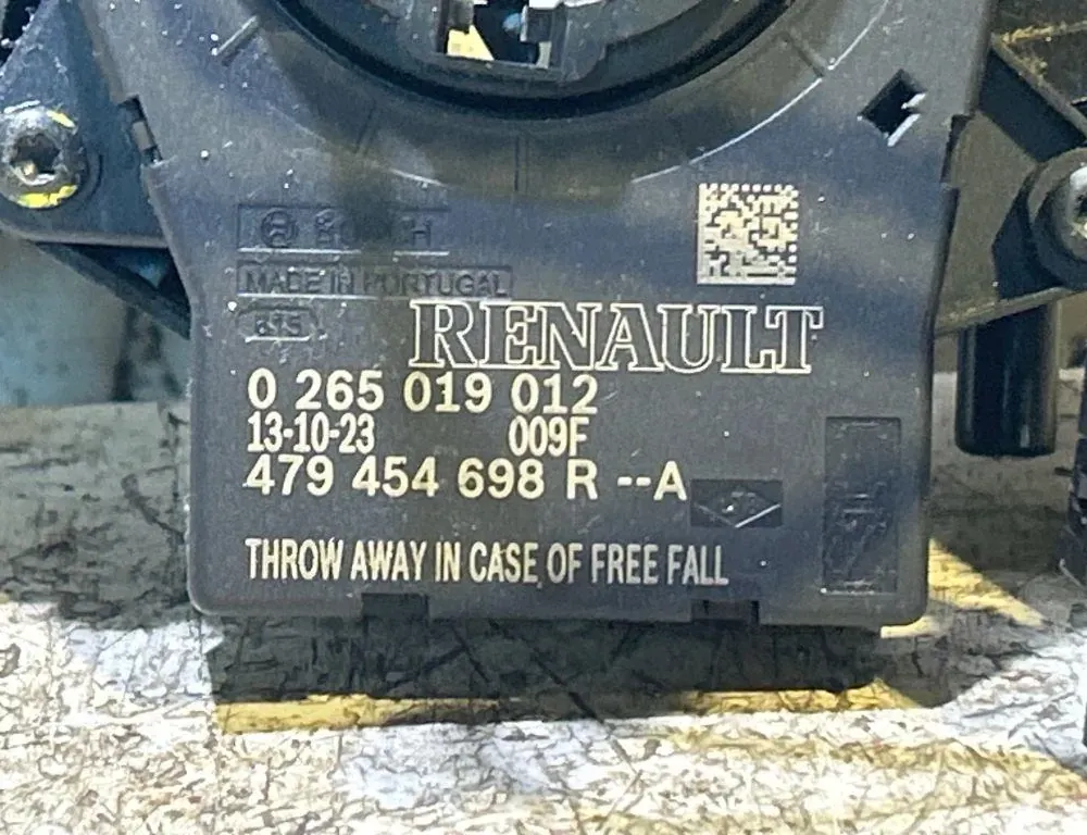 DACIA Sandero 2 generation (2013-2020) Przełącznik dźwigni wycieraczek kierunkowskazów 0265019012,479454698R 35006742