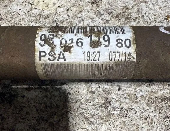 CITROËN C5 2 generation (2008-2017) Przedni lewy wał napędowy 9801611980 35018652