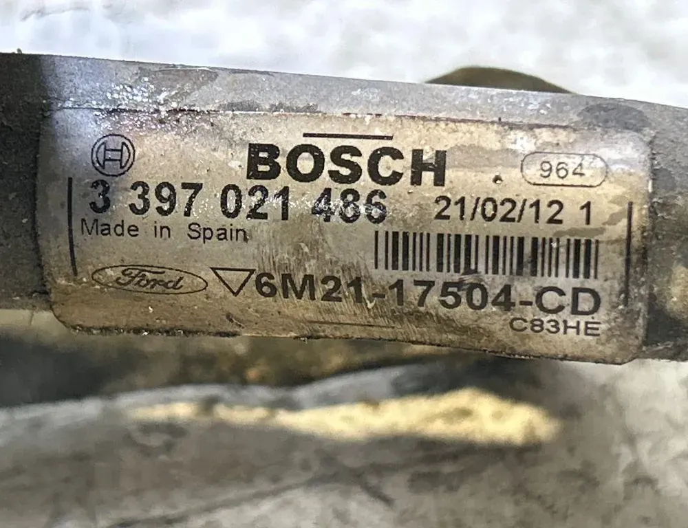 FORD Galaxy 2 generation (2006-2015) Silnik wycieraczek 6M2117504CD,1729632,2102121,3397021486 35038542