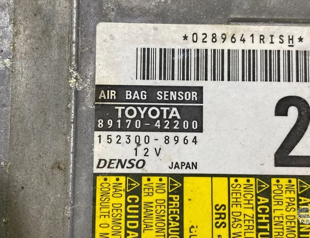 TOYOTA RAV4 3 generation (XA30) (2005-2012) SRS Control Unit 0289641R,1523008964,8917042200 35029117