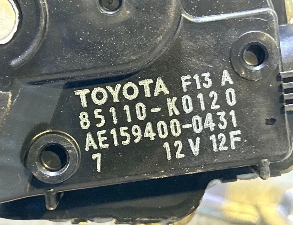 TOYOTA Yaris Cross 1 generation (2020-2023) Silnik wycieraczek AE1594000431,85110K0120 35015132