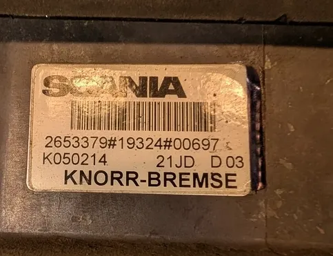 SCANIA P,G,R,T - series (2003-present) Modulator EBS 2653379 33493795