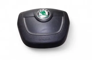 SKODA Fabia 2 generation  (2010-2014) Poduszka powietrzna kierownicy 5J0880201H 27979934