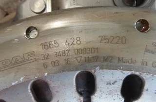 DAF XF (2012-present) Tarcza dociskowa sprzęgła 1665428 34266770