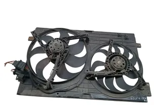 VOLKSWAGEN Golf 4 generation (1997-2006) Chłodnica wentylatora chłodzącego silnik 1J0121207M 35106912