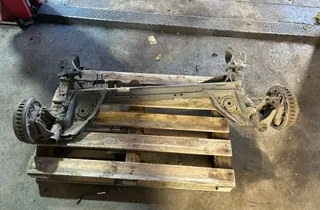 RENAULT Clio 4 generation (2012-2020) Rear Subframe 35028407