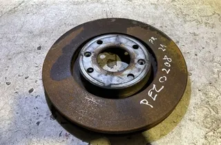 PEUGEOT 208 2 generation (2019-2023) Przednia prawa tarcza hamulcowa 35042693